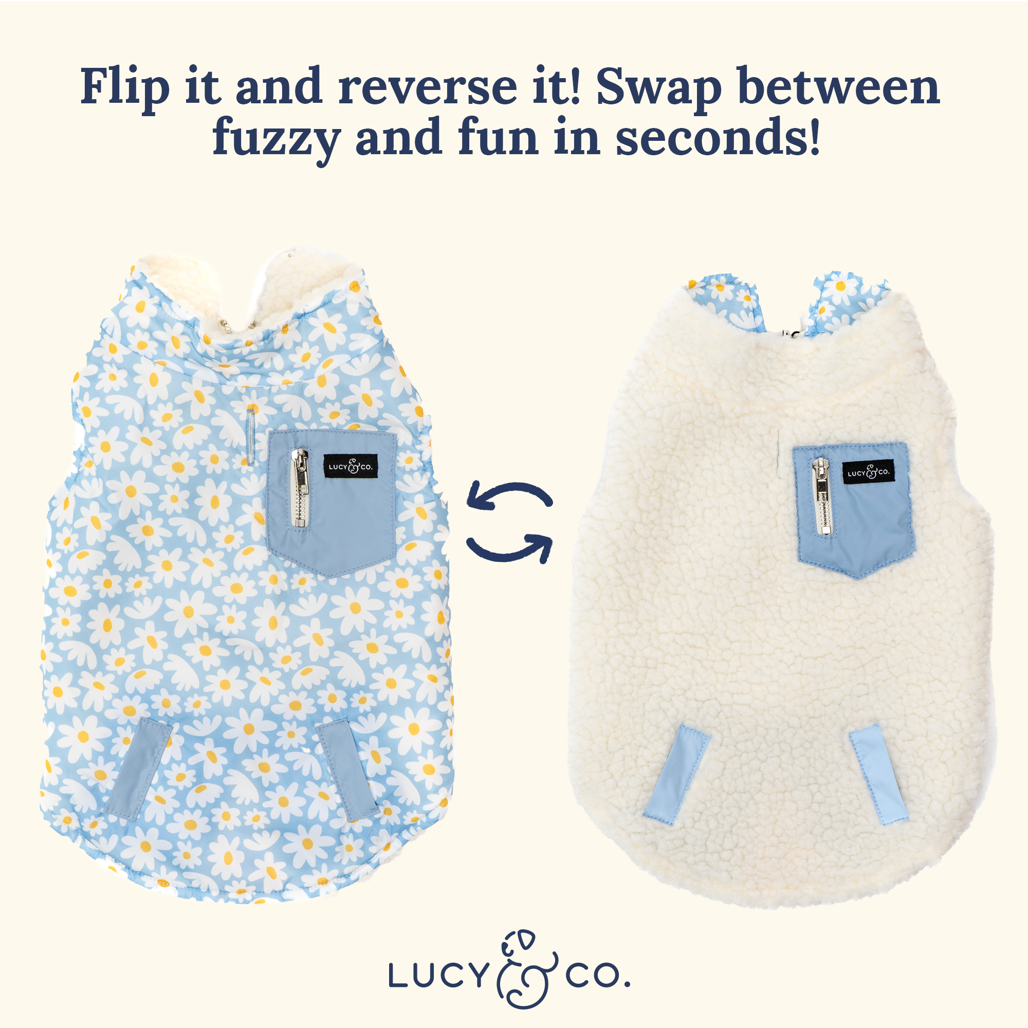 Reversible Teddy Vest - Simply Splendid