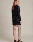 & Other Stories - Tessa Sequin Dress - Black -