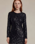 & Other Stories - Tessa Sequin Dress - Black -