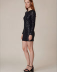 & Other Stories - Tessa Sequin Dress - Black -