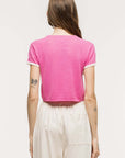 Toit Volant - Katya Knit Top - Fuchsia -