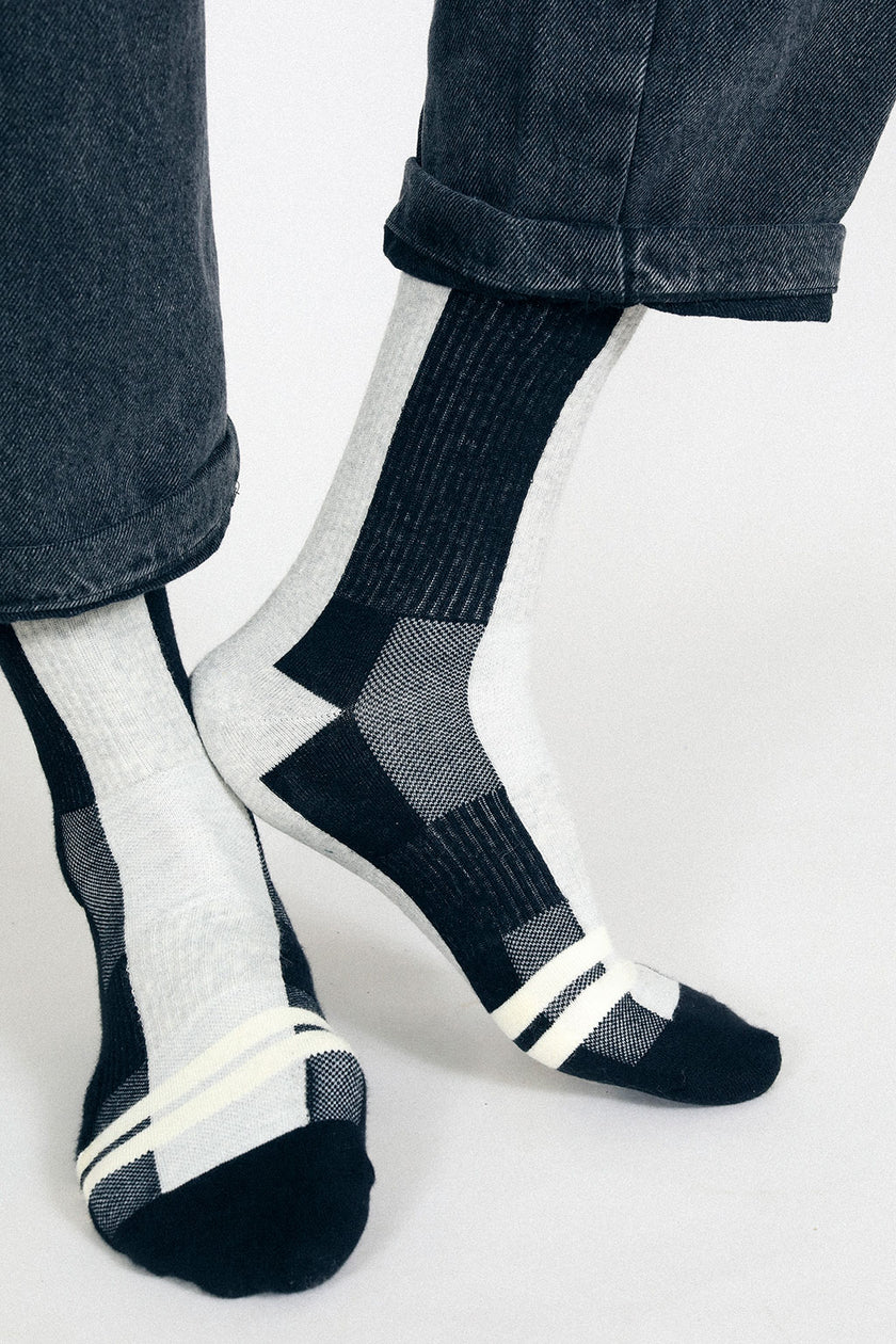 Bower - Black Men's Socks