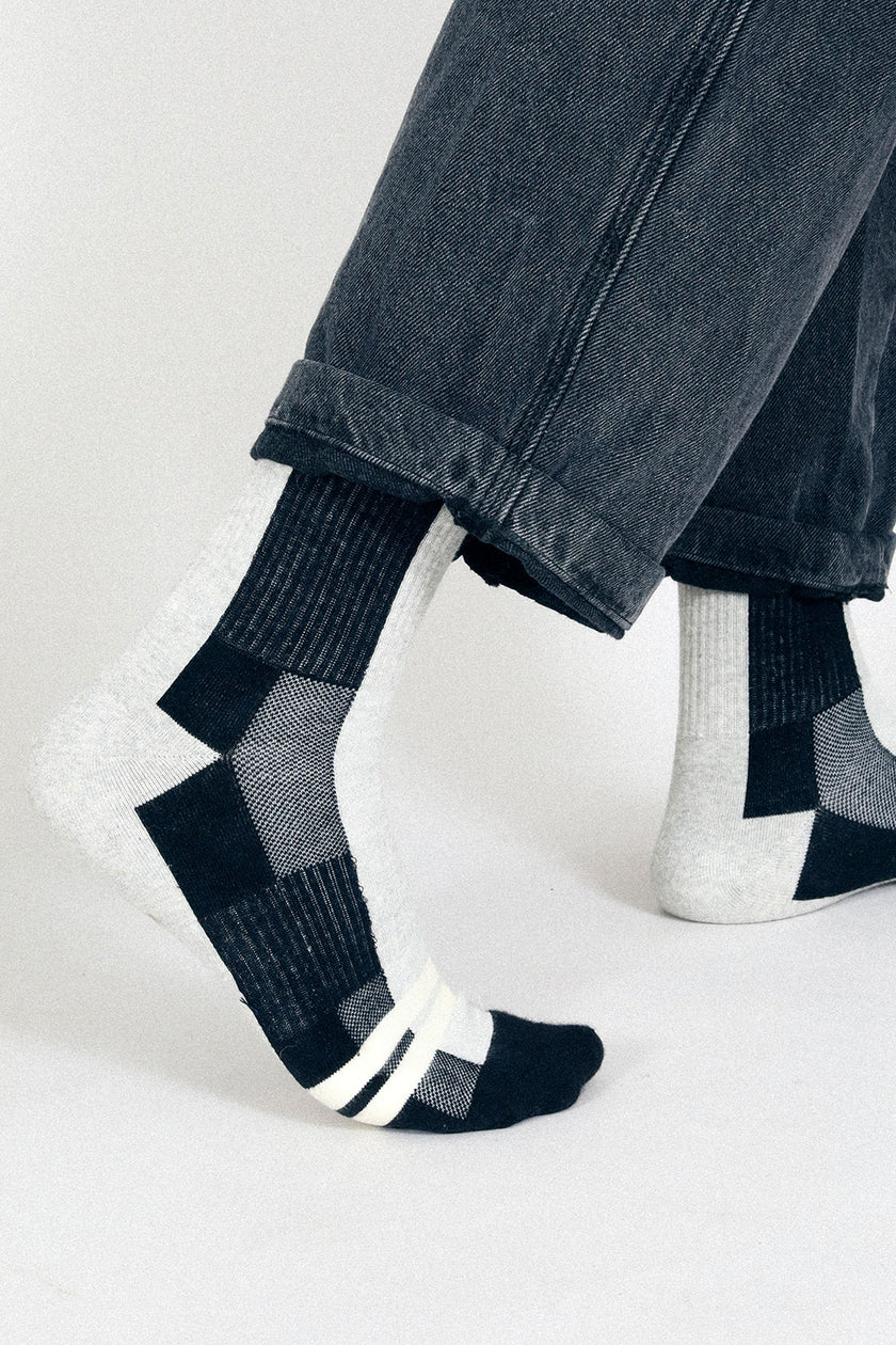 Bower - Black Men's Socks
