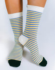 Tailored Union - Baba Socks - Stripe Multi -
