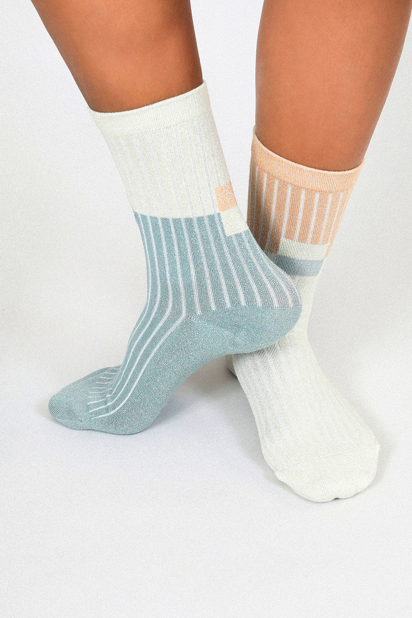 Casey Socks - Seafoam