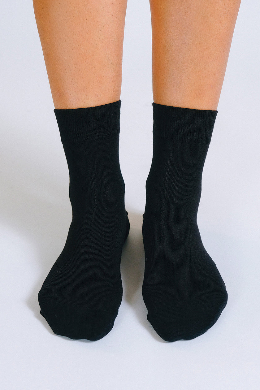 Centre Socks - Black