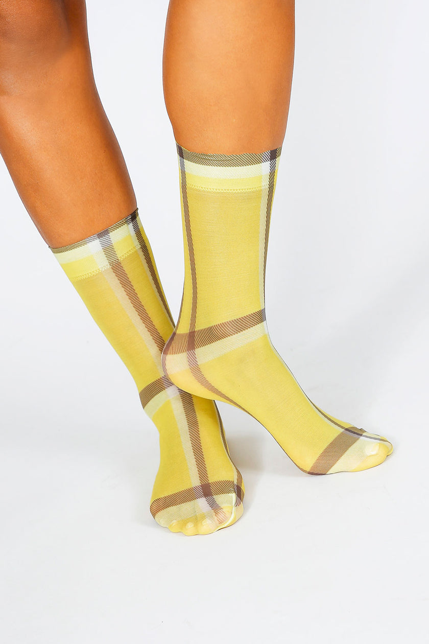 Cher Socks - Yellow