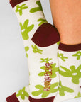 Tailored Union - Flowers Knit Ankle Sock -