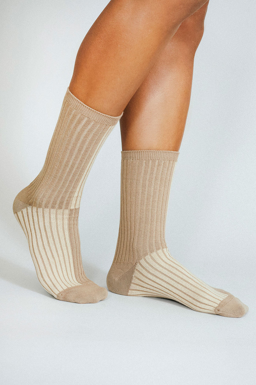 Luxe Sock - Sand