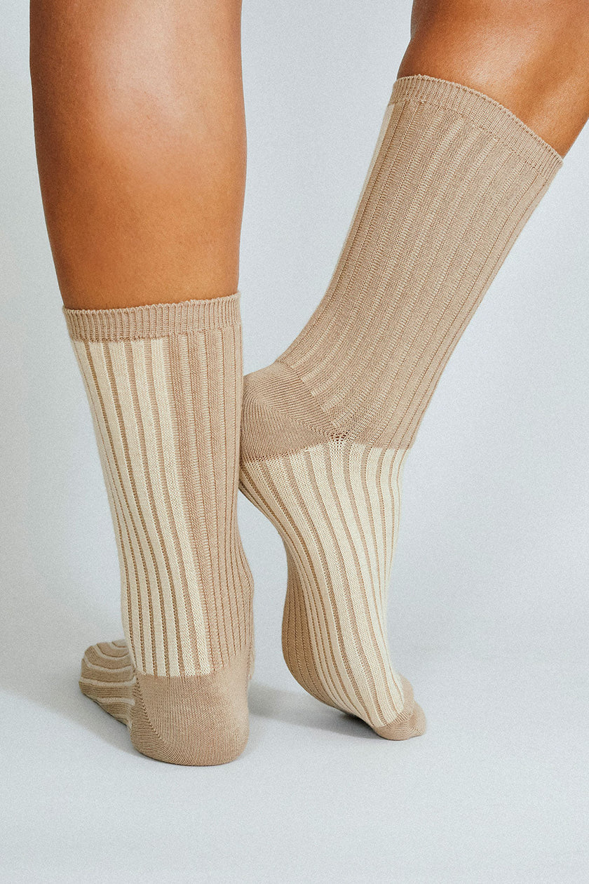 Luxe Sock - Sand