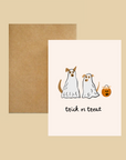 Nice Paper - Greeting Card - trick or treat -
