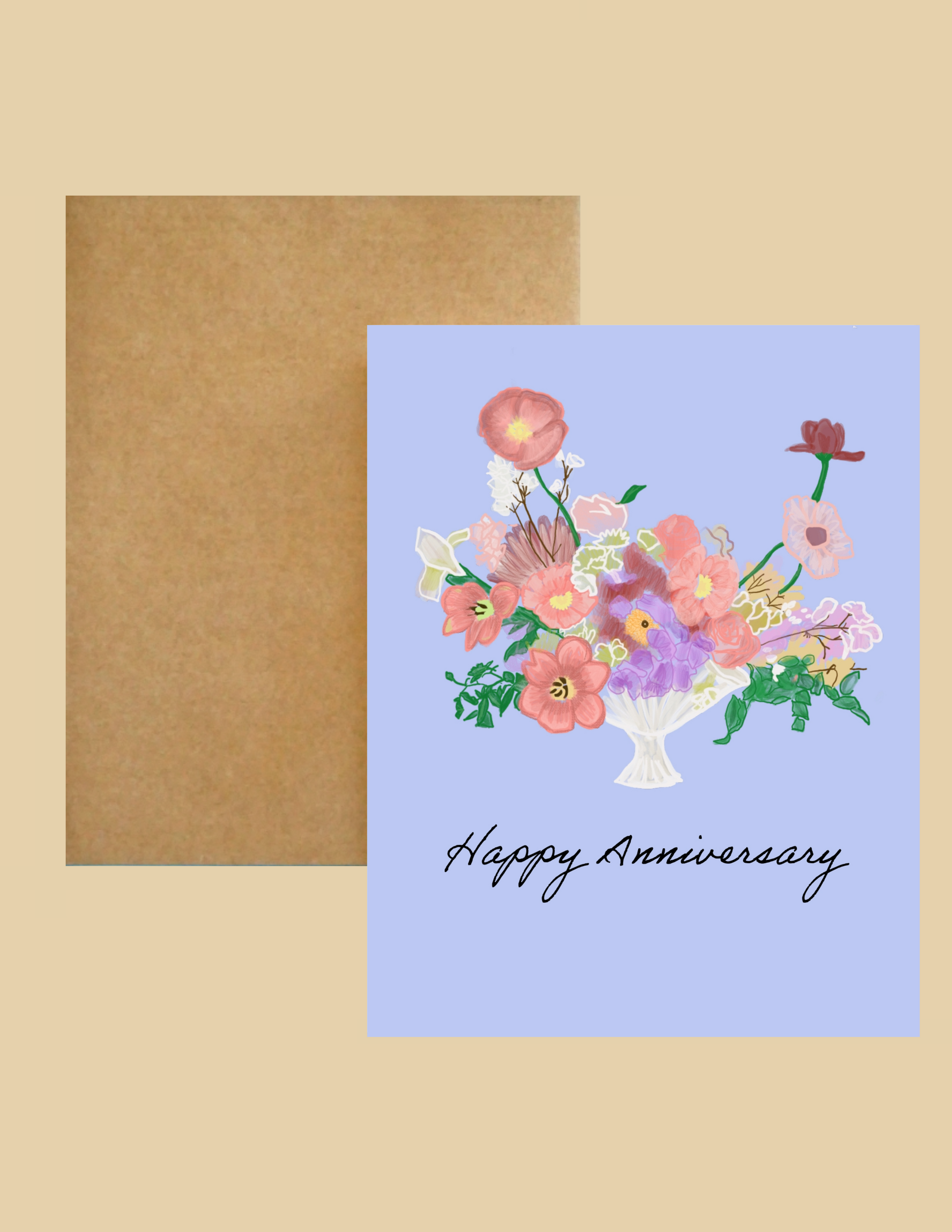 Greeting Card - Happy Anniversary