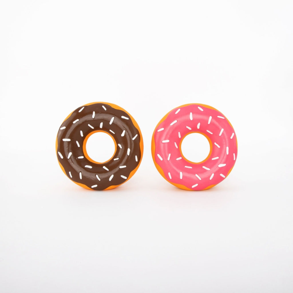 Latex Donutz - Chocolate and Strawberry 2-Pack