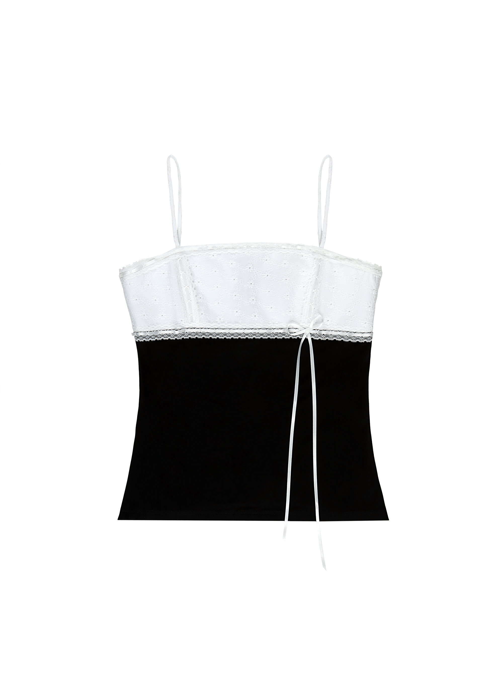 Victoria Top - Black/White