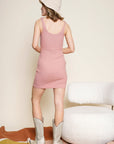 Whimsy & Row - Sonja Dress in Blush Rib -