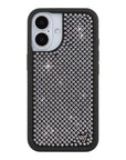 Wildflower iPhone case 16 Rhinestone | White Sparkle Cute