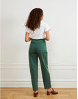 Agnes High Rise Painter Pants - Hunter