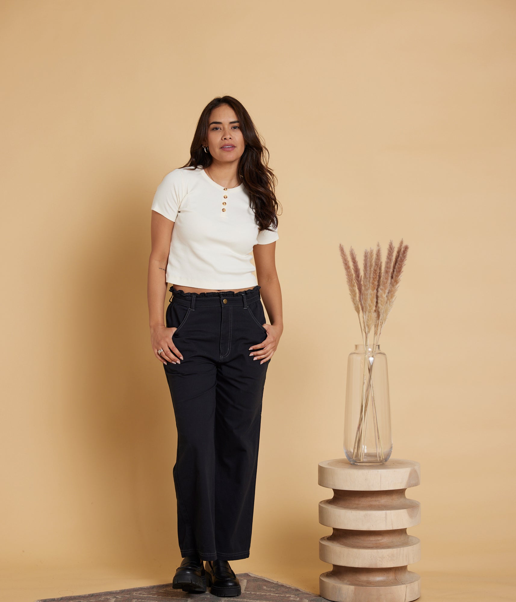 Known Supply - Yumi Top - Stone -