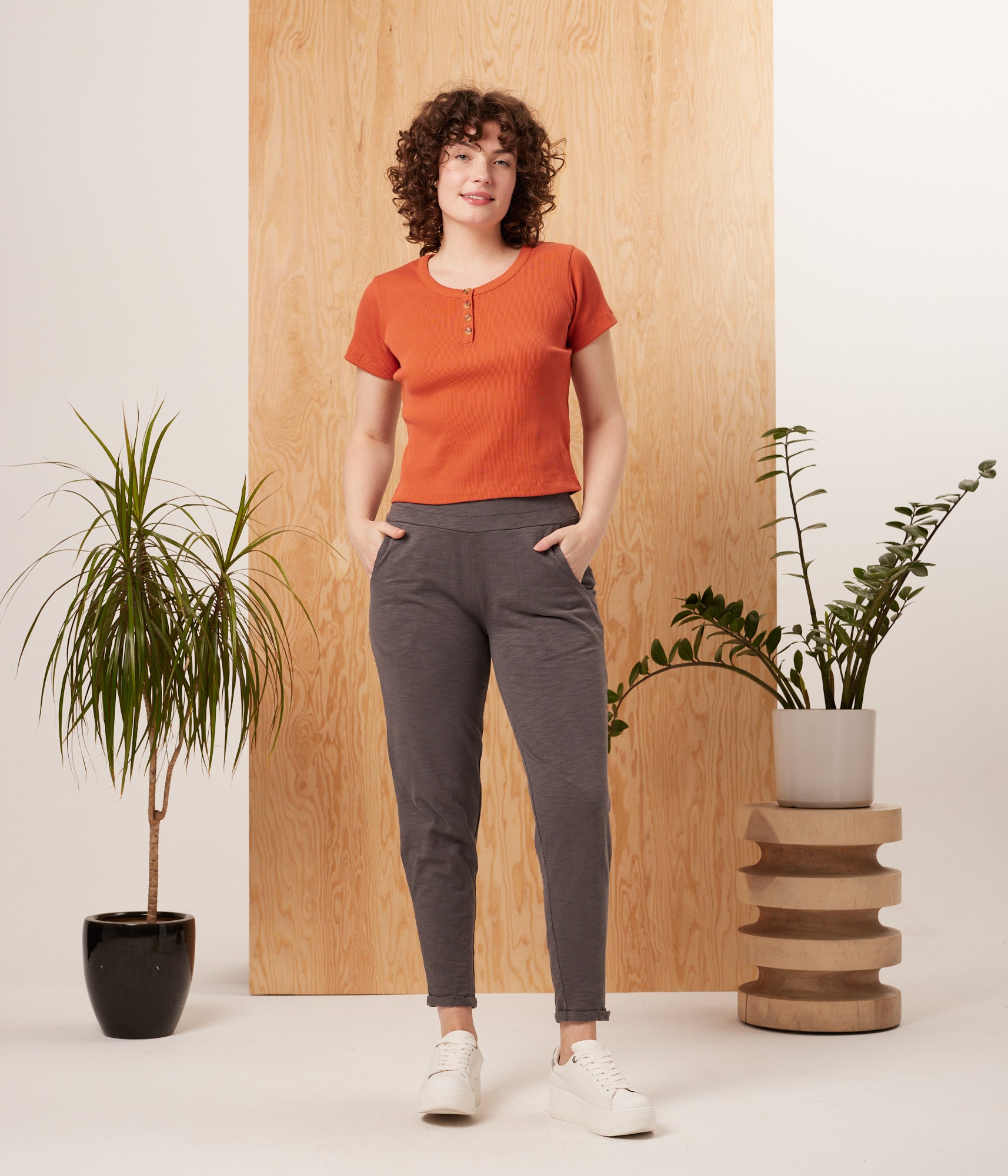 Known Supply - Yumi Top - Chili -