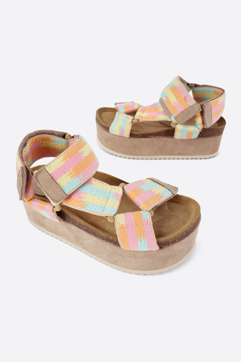Intentionally Blank - Zona Platform Sandal -