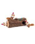Zippy Paws - Holiday Burrow - Yule Log -