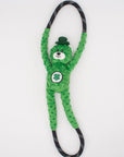 Zippy Paws - RopeTugz - Lucky Bear -