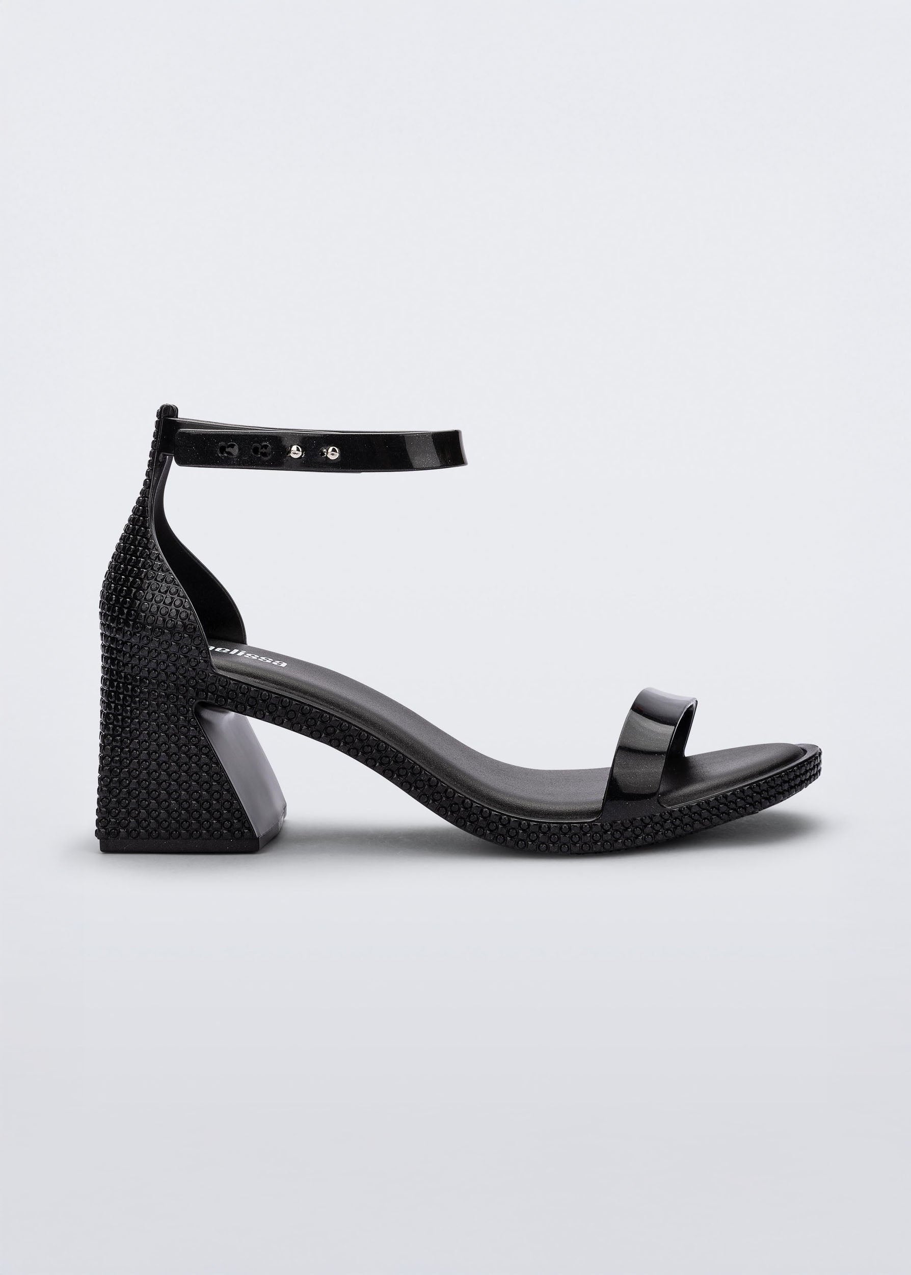 Lux Heel - Metallic Black