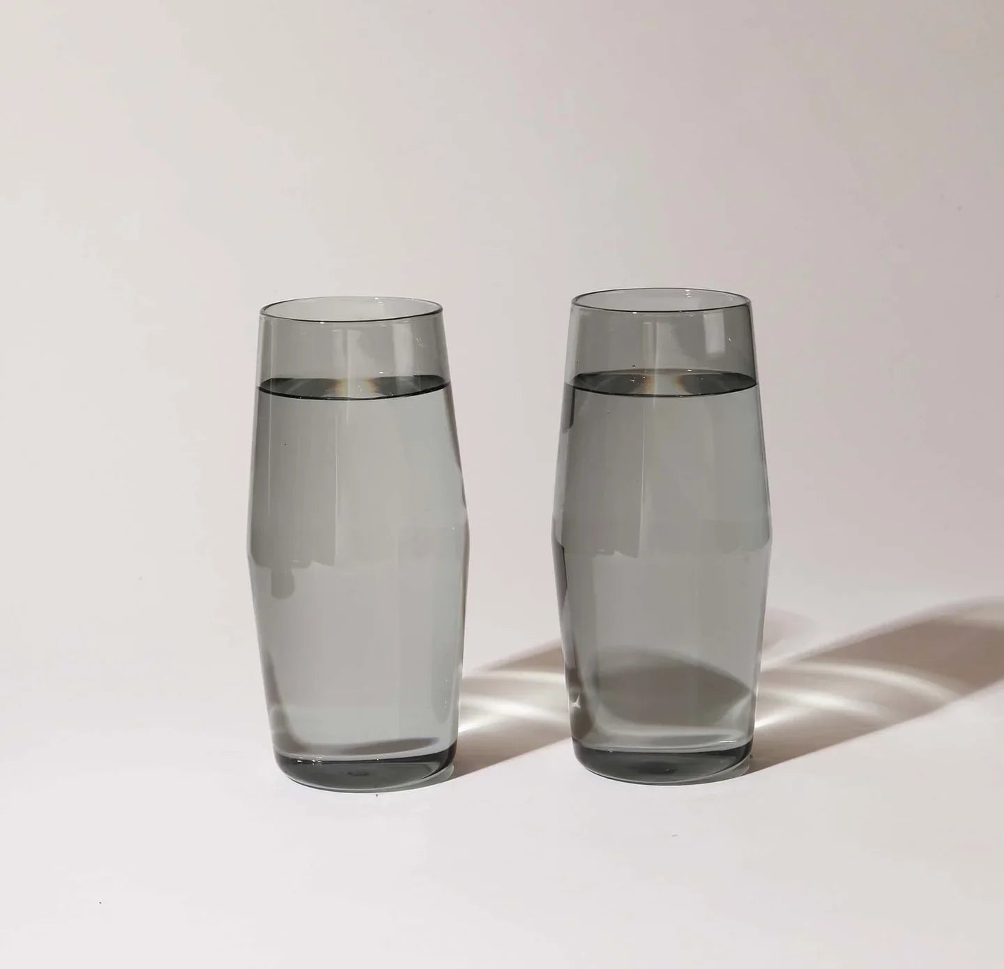 Yield - Century Glasses - Gray, Set of Two 16 oz -