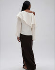 & Other Stories - Lollo Silk Blouse - White -