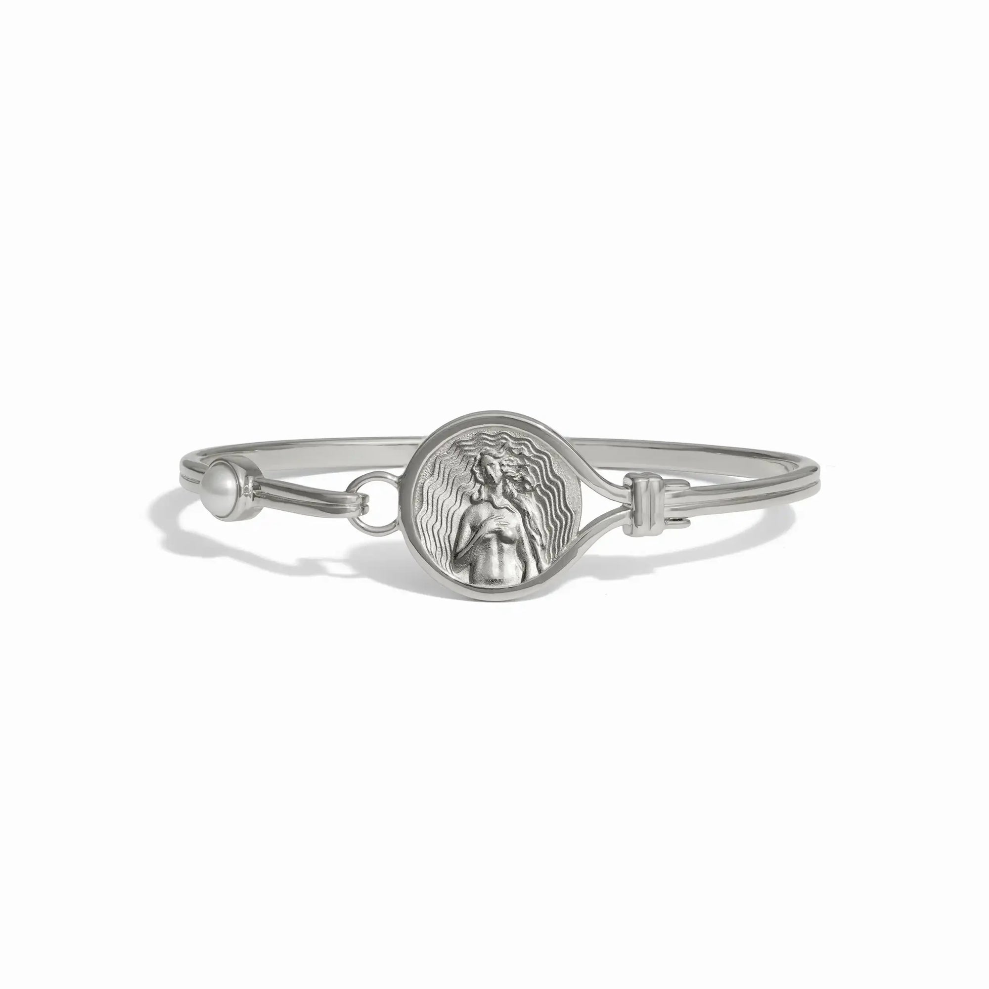 Awe Inspired - Goddess Cuff Bracelet - 925 Sterling Silver 6.7" Aphrodite