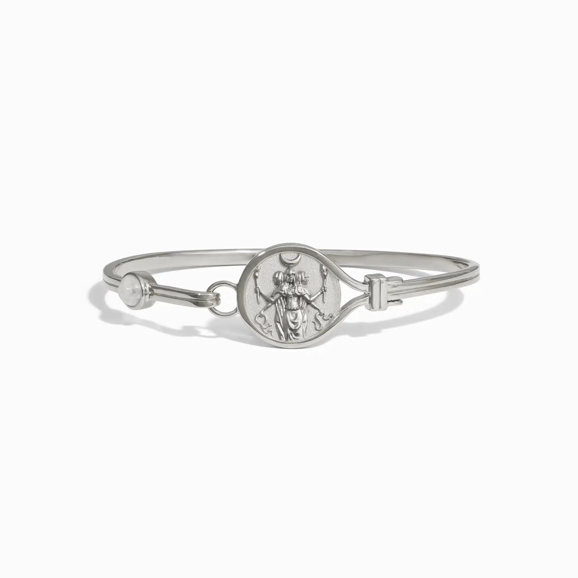 Awe Inspired - Goddess Cuff Bracelet - 925 Sterling Silver Hecate
