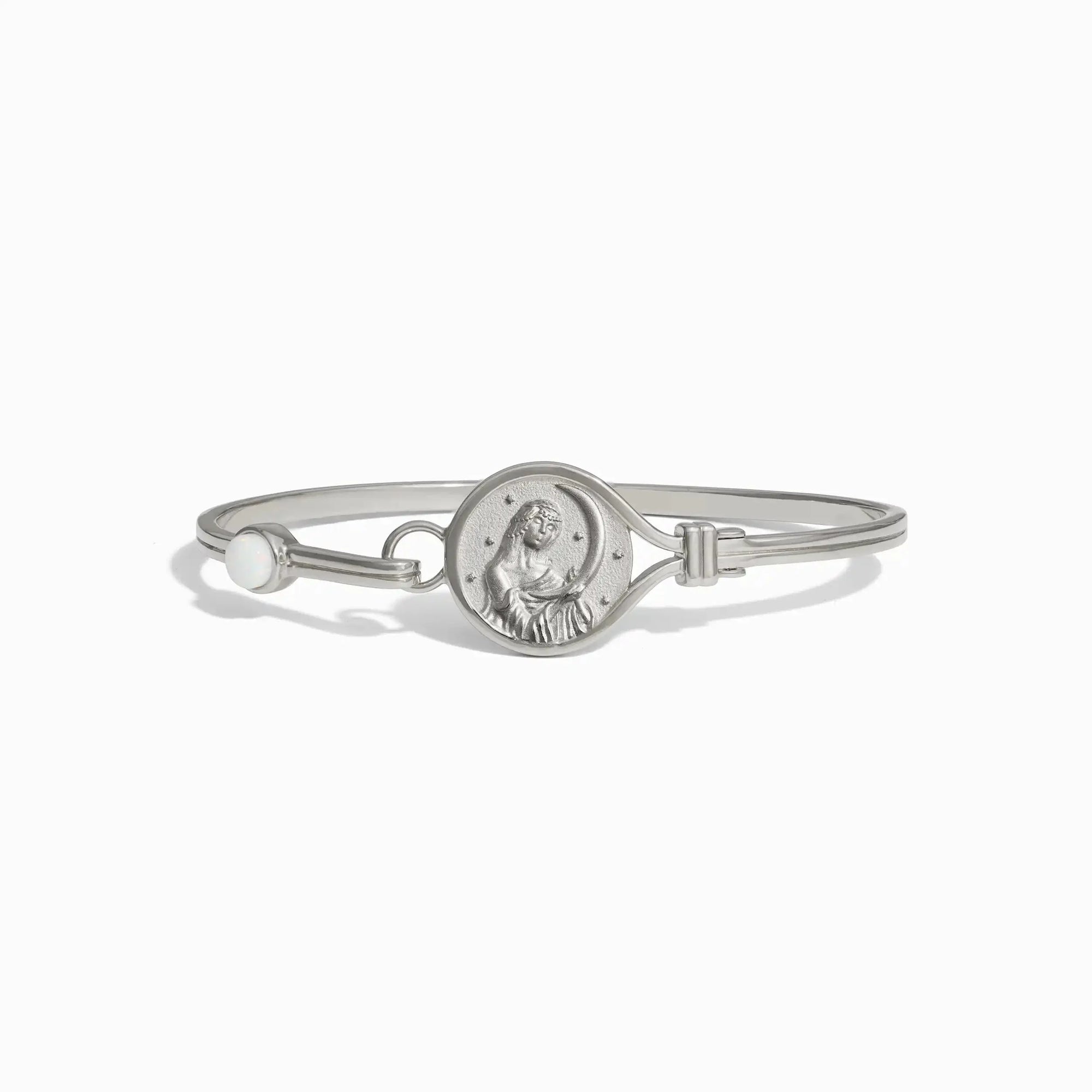 Awe Inspired - Goddess Cuff Bracelet - 925 Sterling Silver Selene