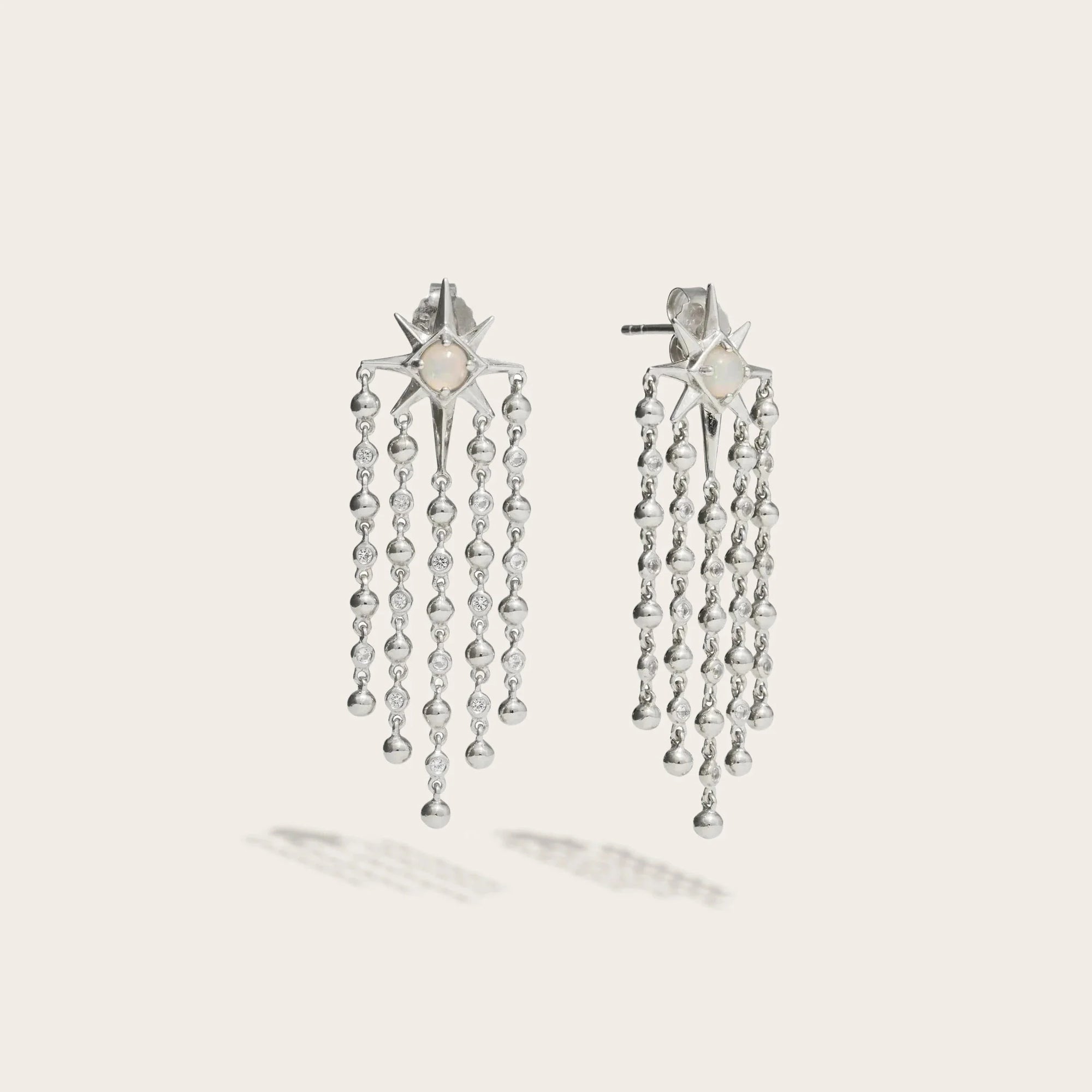 Awe Inspired - Falling Star Earrings - 925 Sterling Silver
