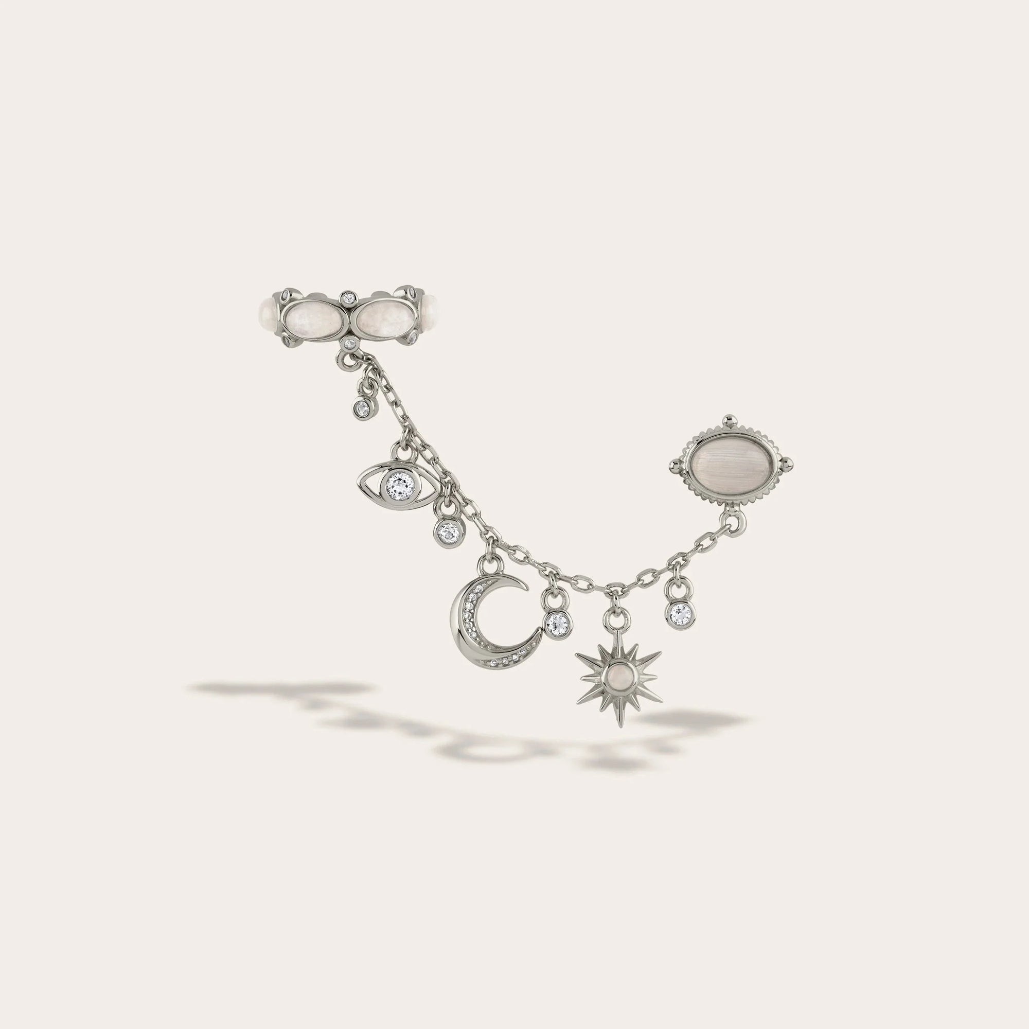 Awe Inspired - Oracle Ear Swag - 925 Sterling Silver