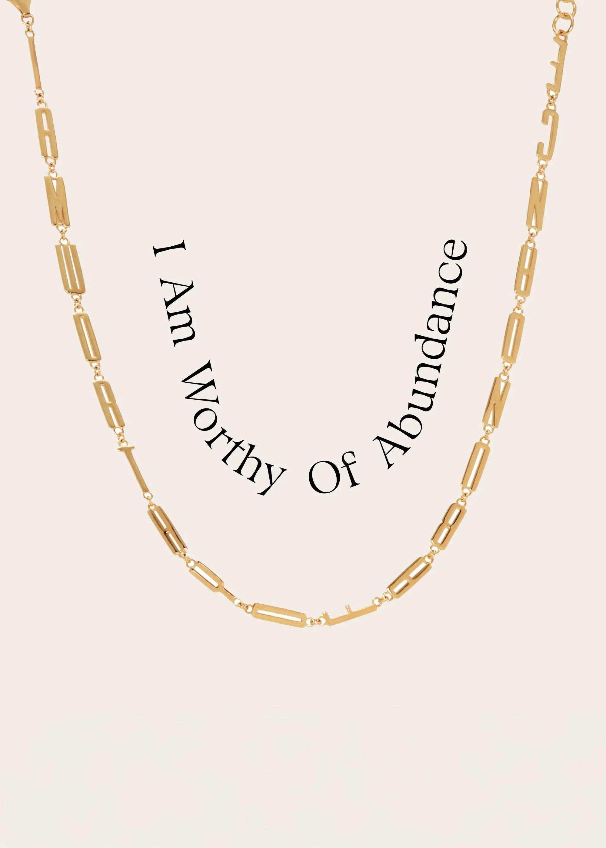 Awe Inspired - Affirmation Necklace -