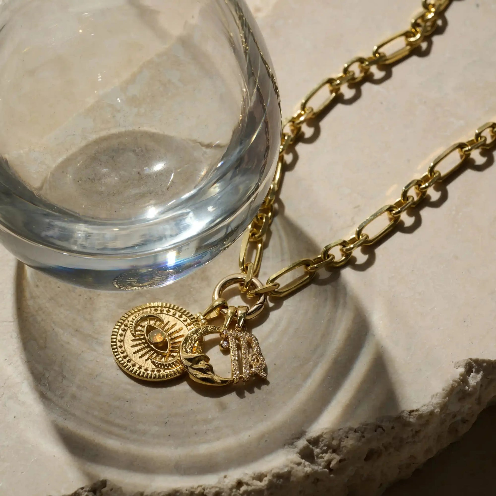 Awe Inspired - Zodiac Gemstone Amulet -