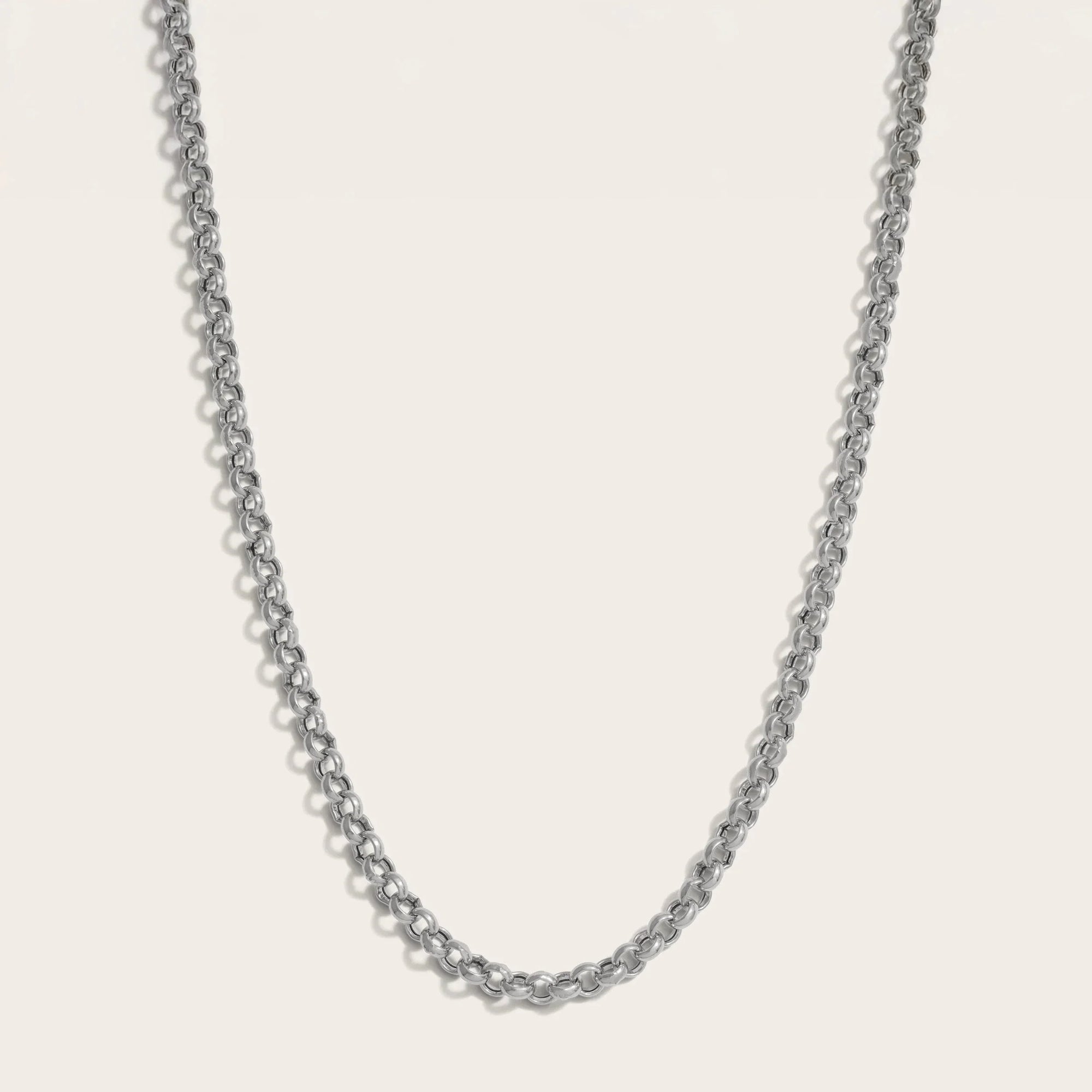 Awe Inspired - Long Rolo Chain - 925 Sterling Silver