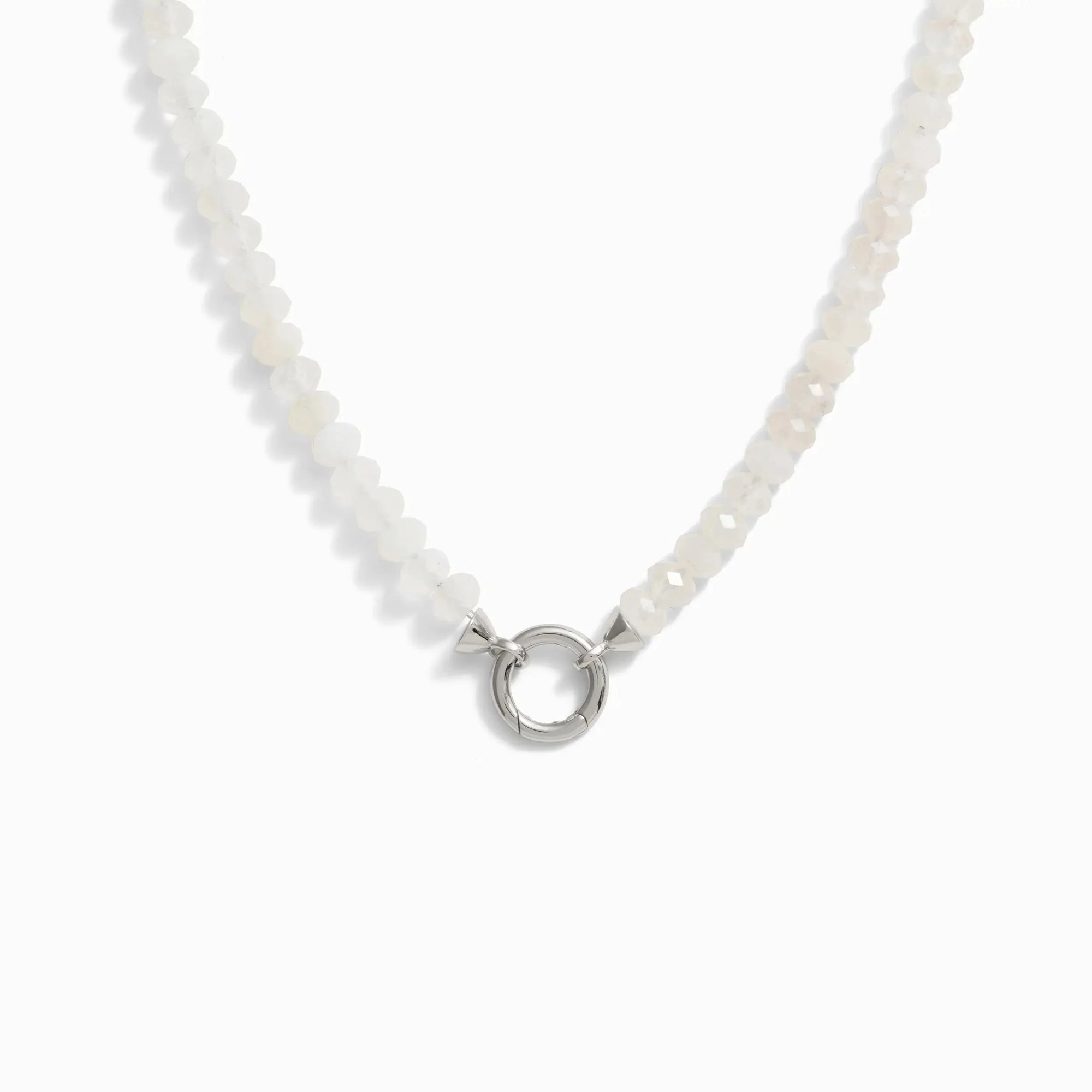 Awe Inspired - Gemstone Charm Necklace -