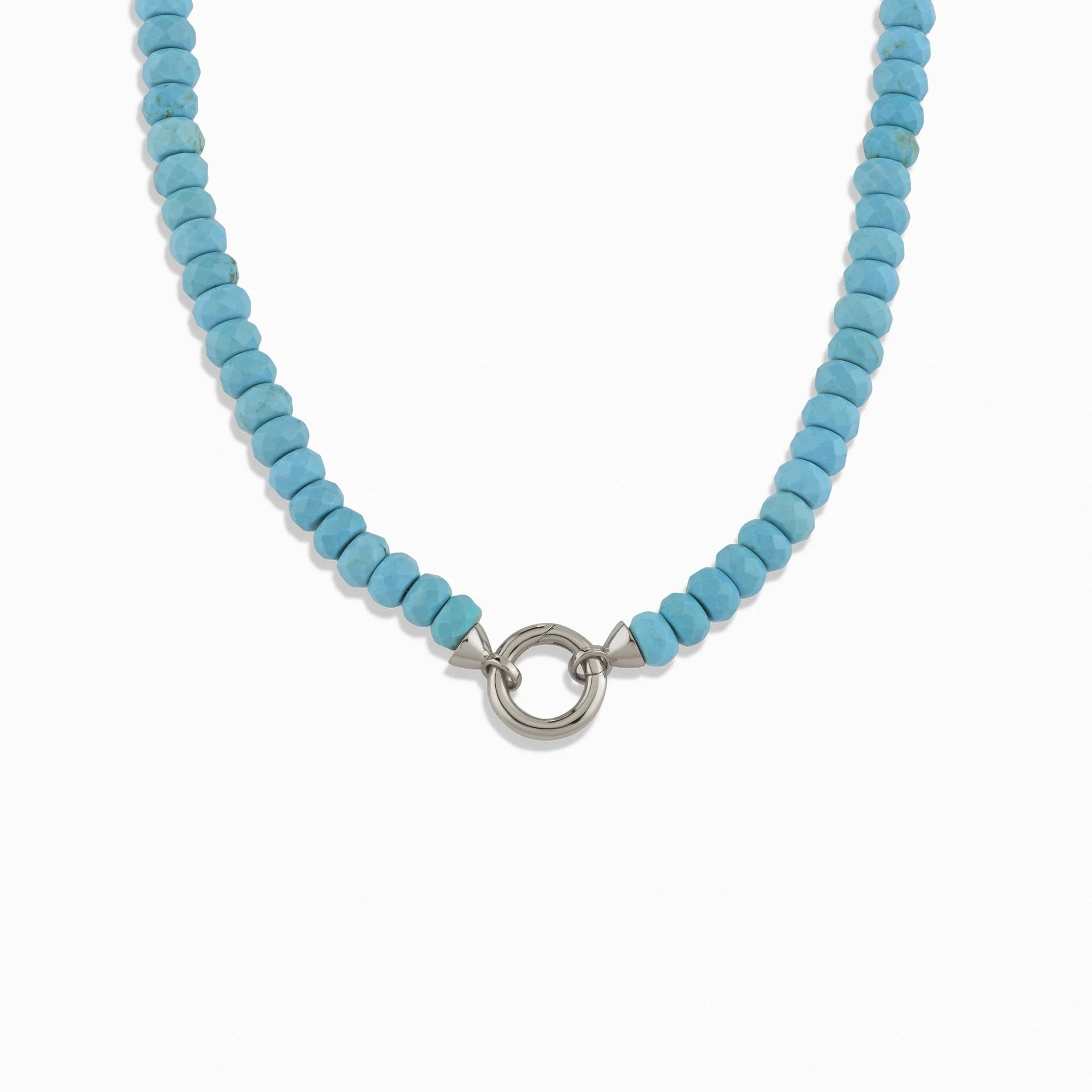 Awe Inspired - Gemstone Charm Necklace -