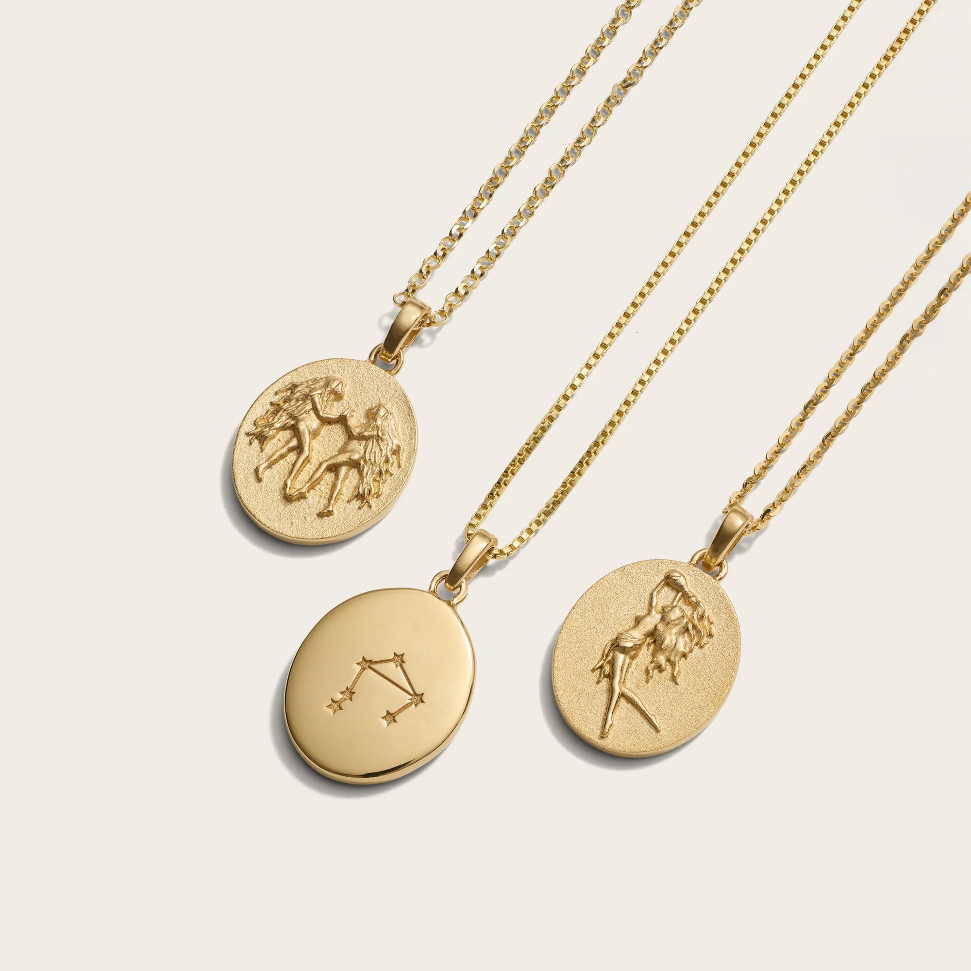 Awe Inspired - Zodiac Goddess Necklace -