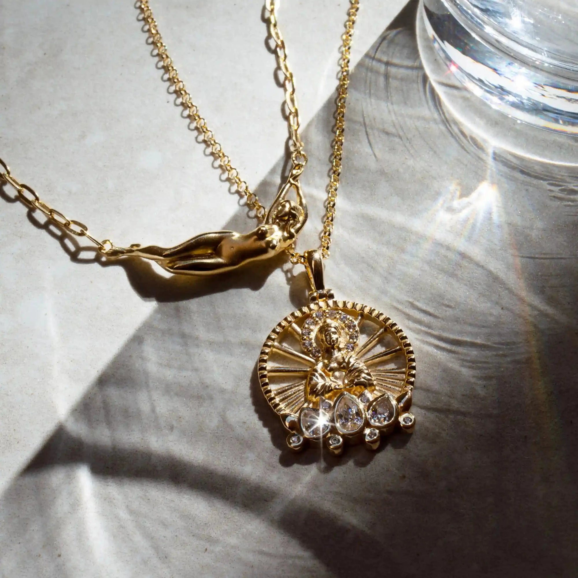Awe Inspired - Lady Buddha Pendant -