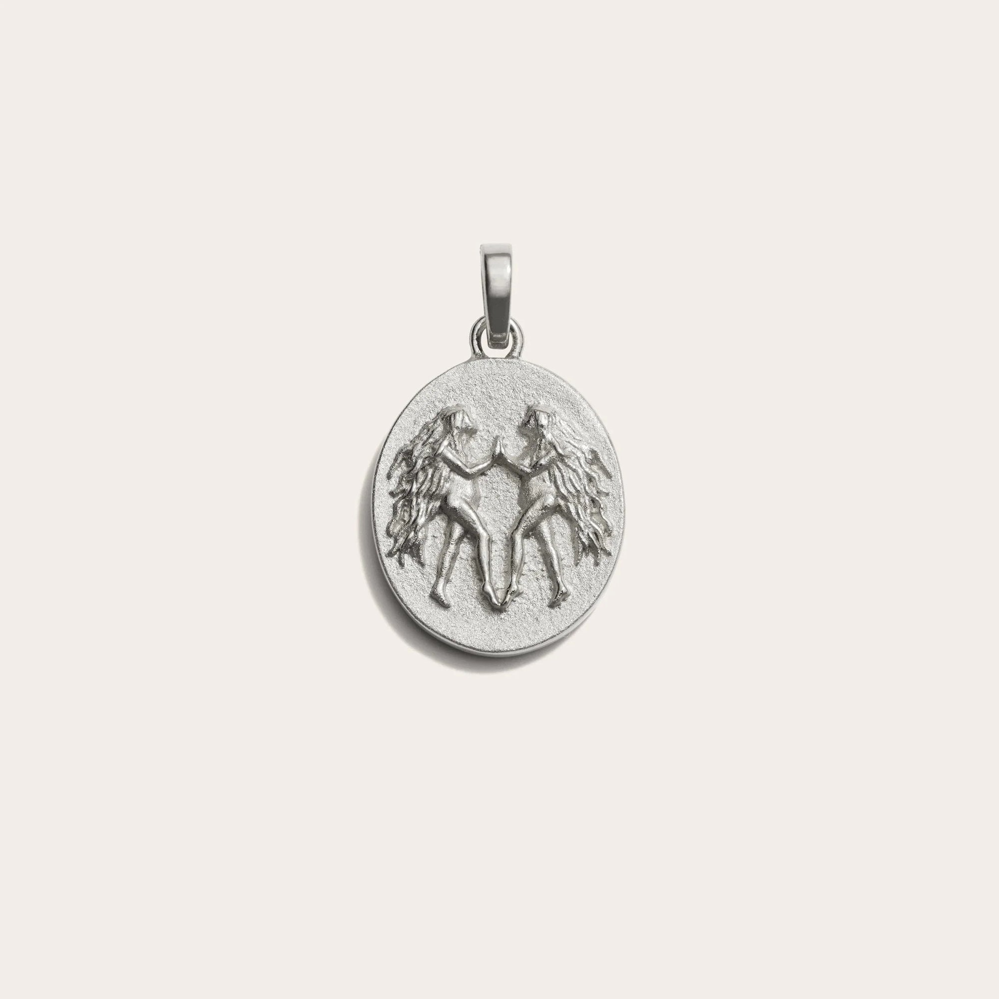 Awe Inspired - Zodiac Goddess Pendant - 925 Sterling Silver Gemini Standard