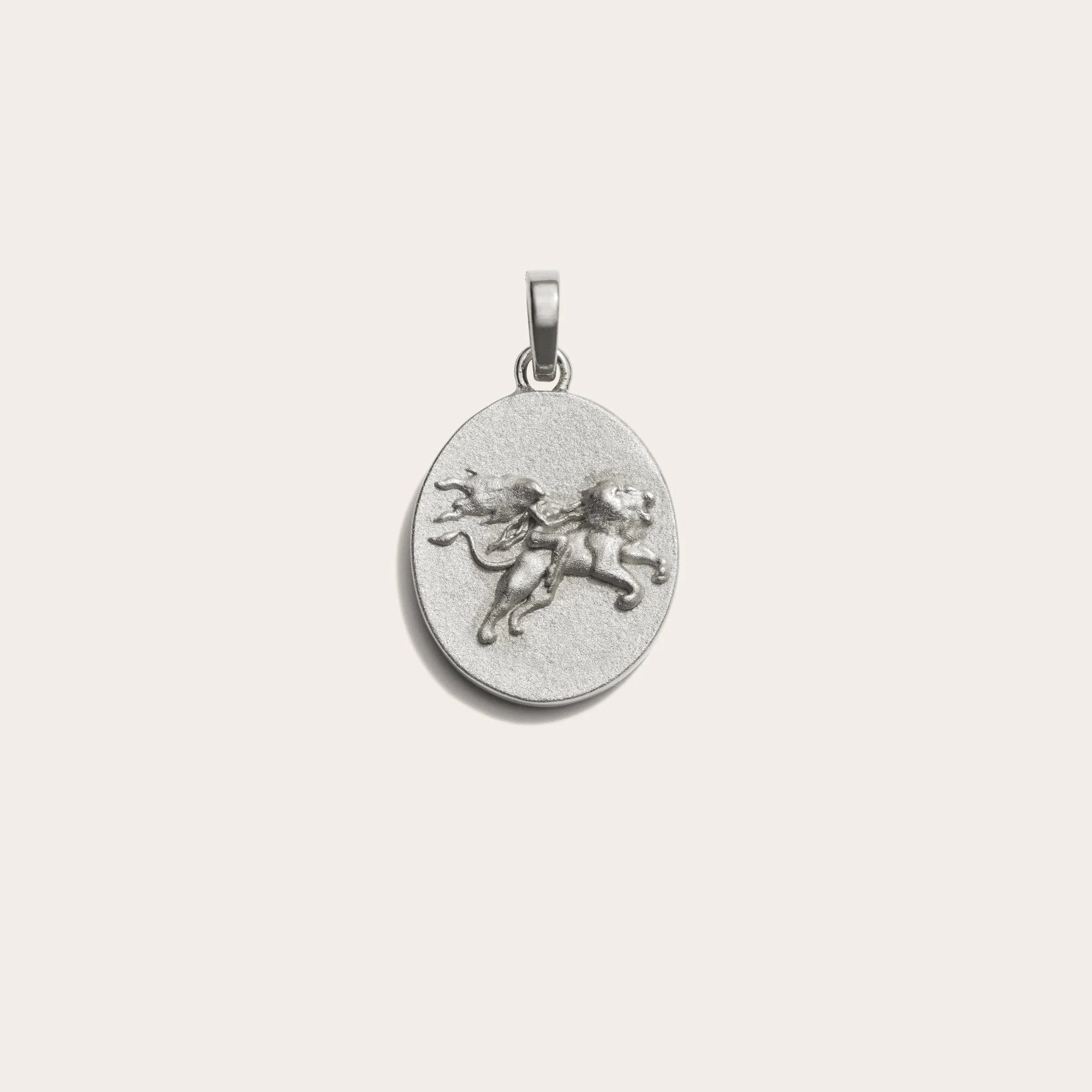 Awe Inspired - Zodiac Goddess Pendant - 925 Sterling Silver Leo Standard
