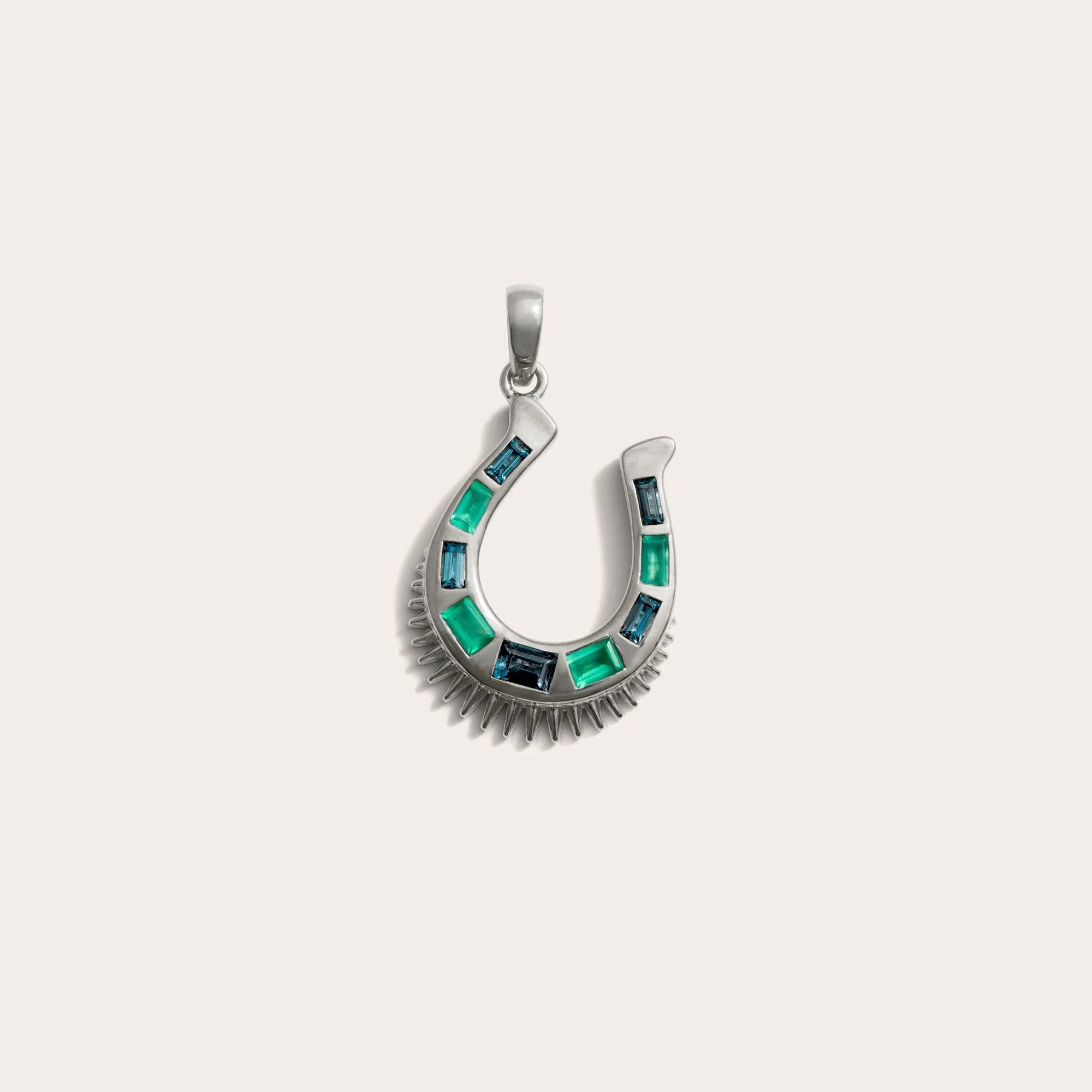 Awe Inspired - Lucky Horseshoe Amulet - 925 Sterling Silver