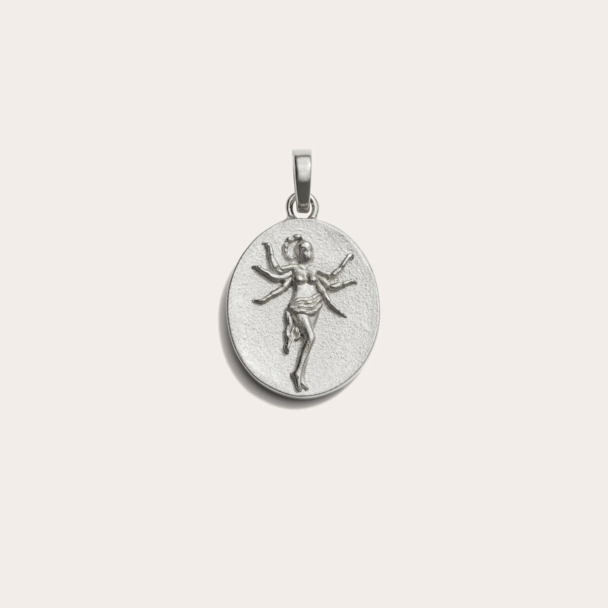 Awe Inspired - Zodiac Goddess Pendant - 925 Sterling Silver Scorpio Standard