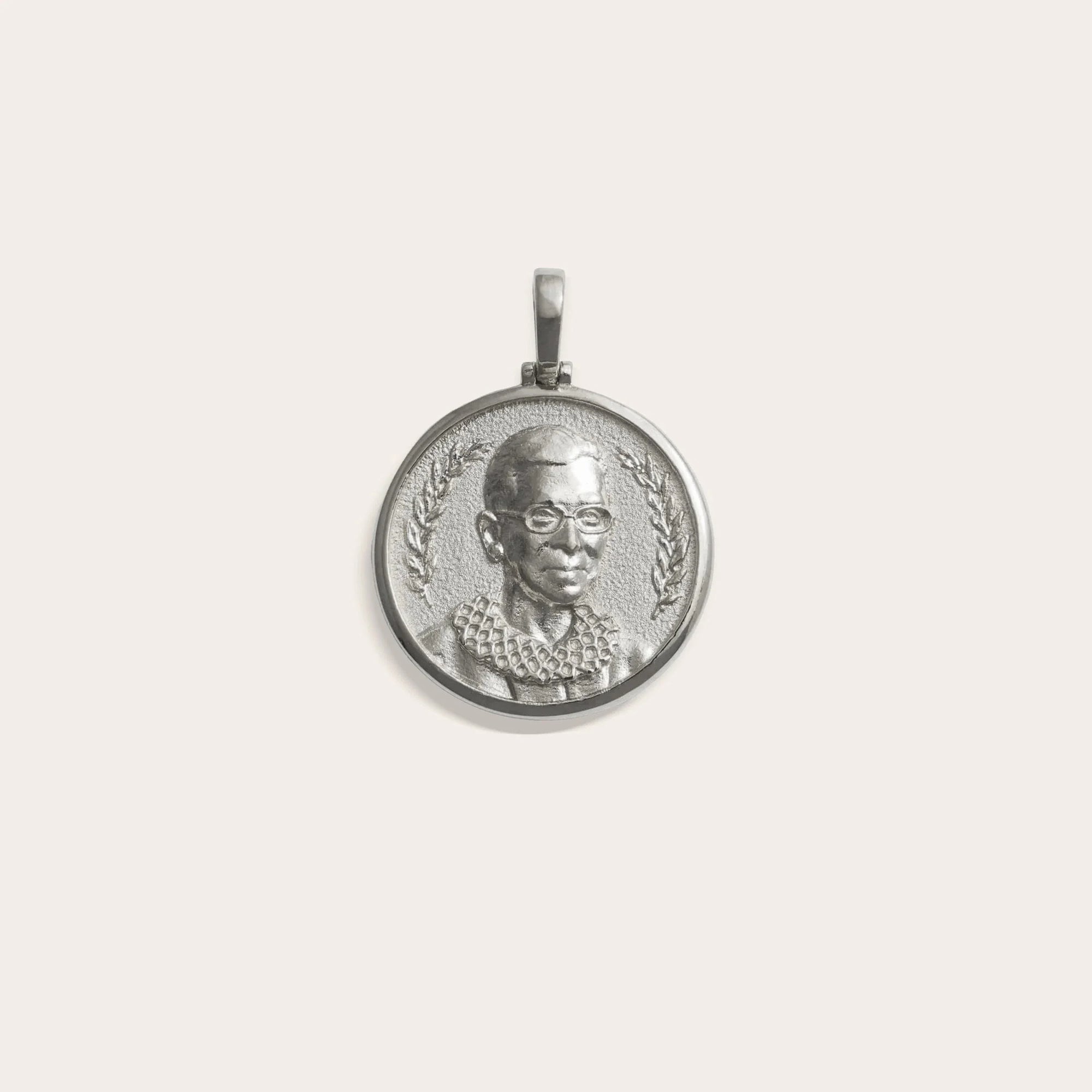 Awe Inspired - Ruth Bader Ginsburg Pendant - 925 Sterling Silver Standard
