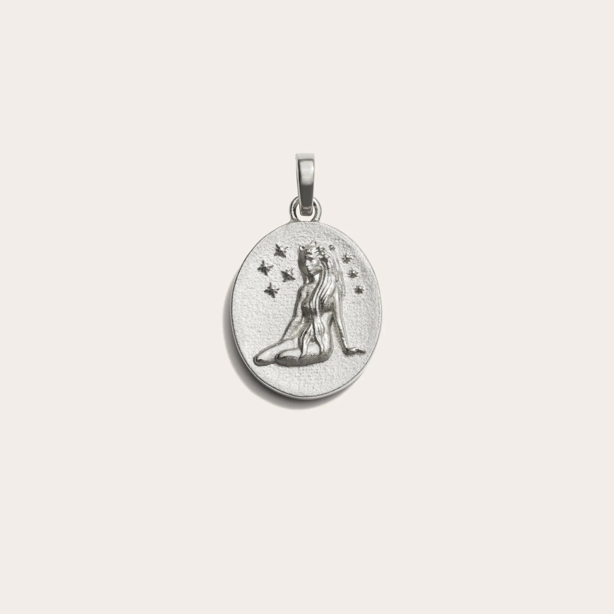 Awe Inspired - Zodiac Goddess Pendant - 925 Sterling Silver Virgo Standard