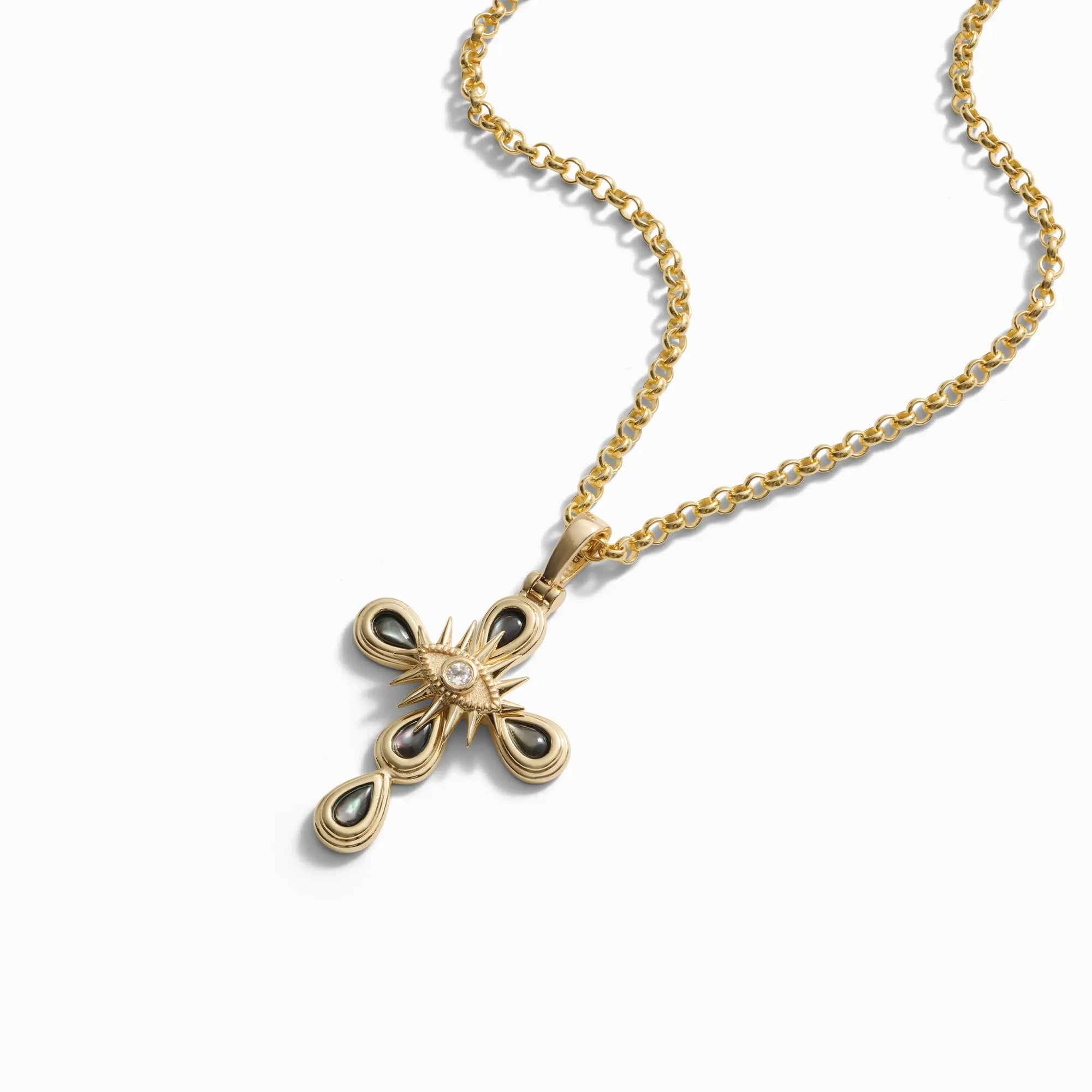 Awe Inspired - Third Eye Cross Amulet -