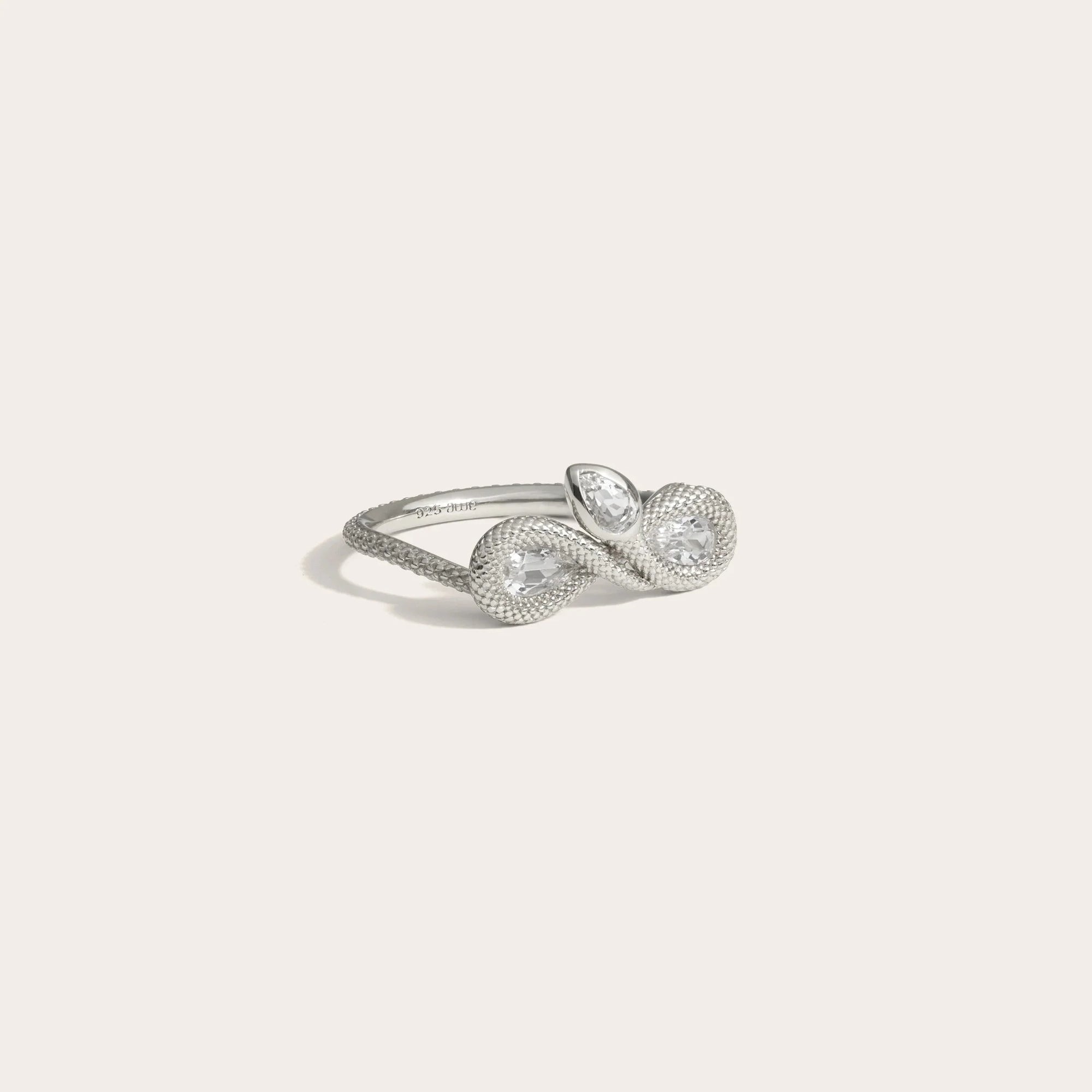 Awe Inspired - Infinity Snake Ring -