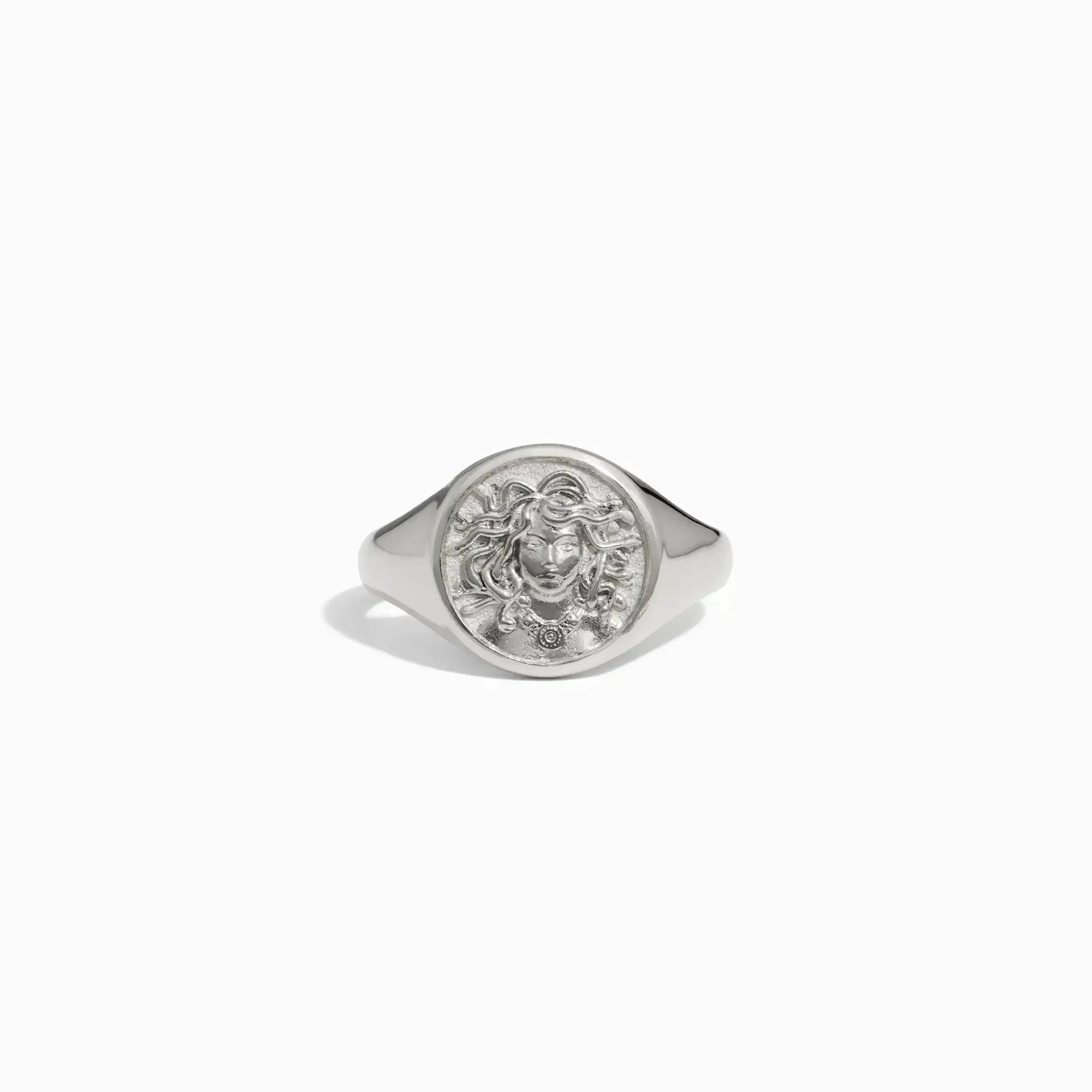Awe Inspired - Men's Medusa Signet Ring -